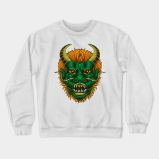 Dragon face Crewneck Sweatshirt